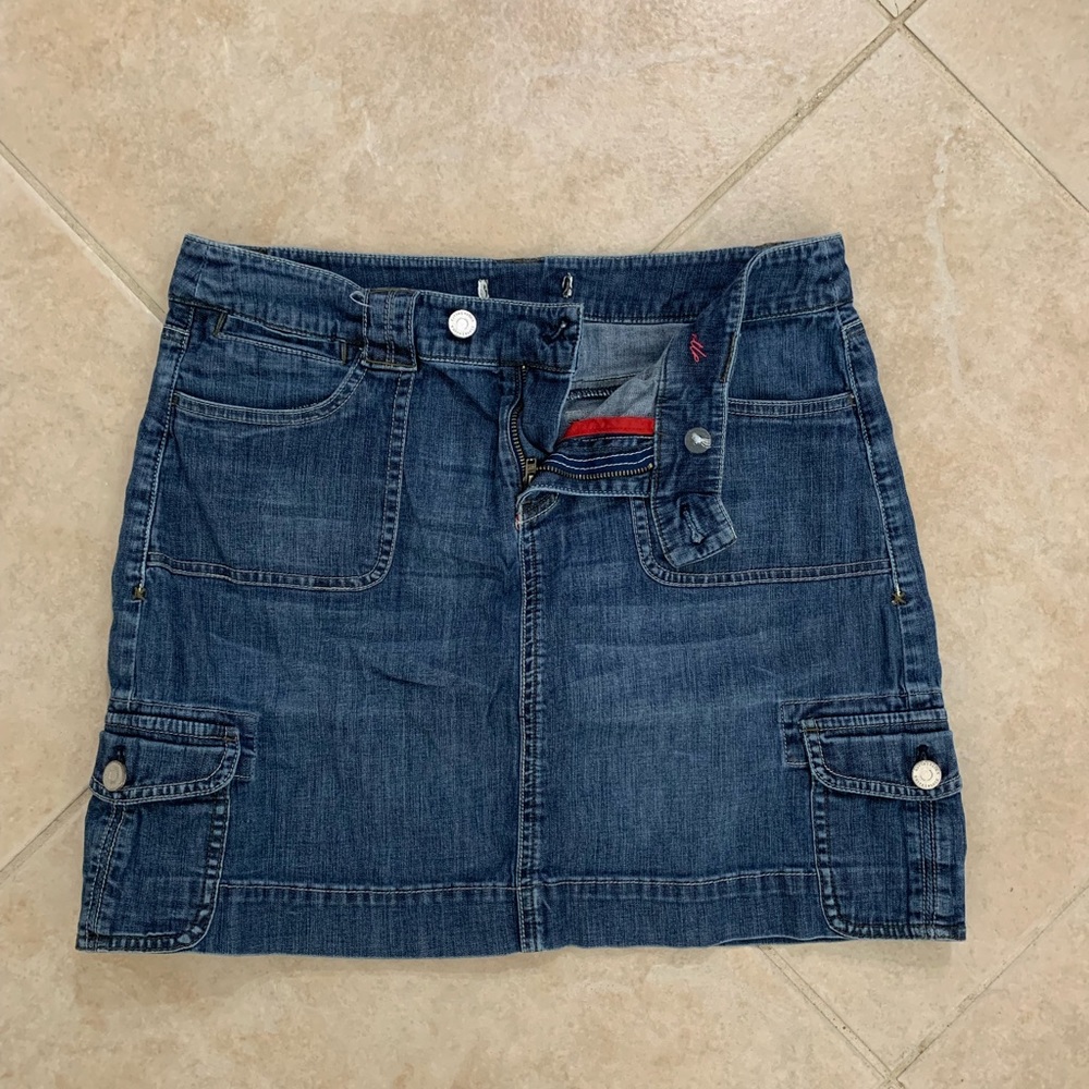 Denim skirt